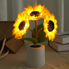 Floral LED Lamp for Stylish Decor - FloralTable