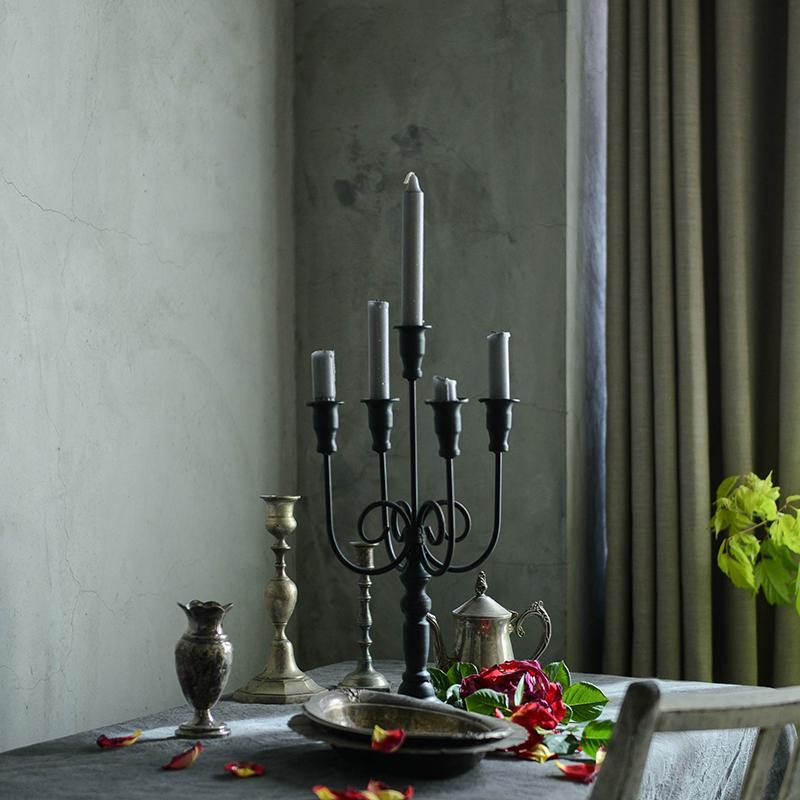 Antique-Style Candle Holder for 5 Candles