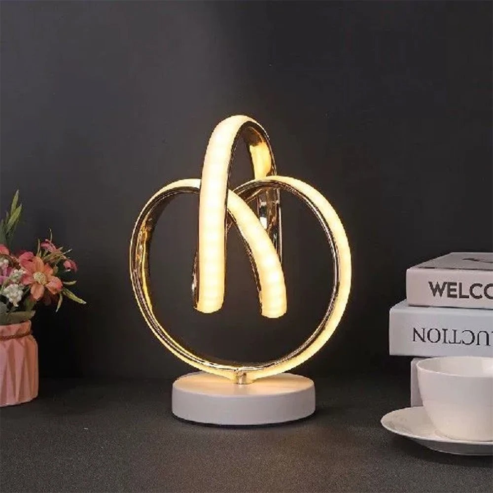 Curved LED Table Lamp for a Sleek Modern Look - CurveTable