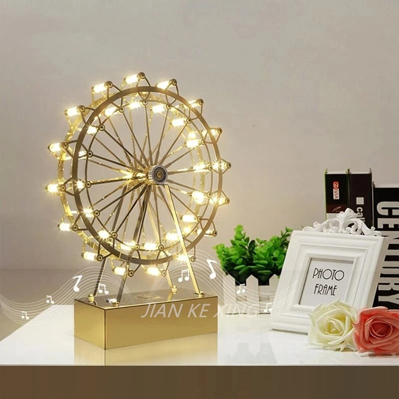 Ferris Wheel LED Table Lamp for a Radiant Feel - WheelTable