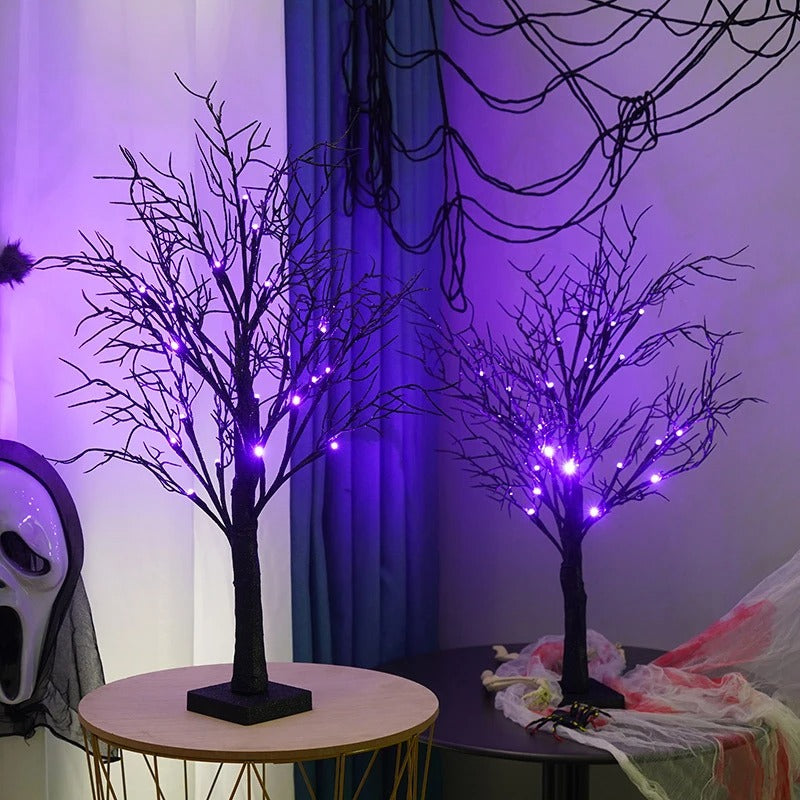 LED Halloween Pumpkin Tree for Cozy Autumn Vibes - TreeTable