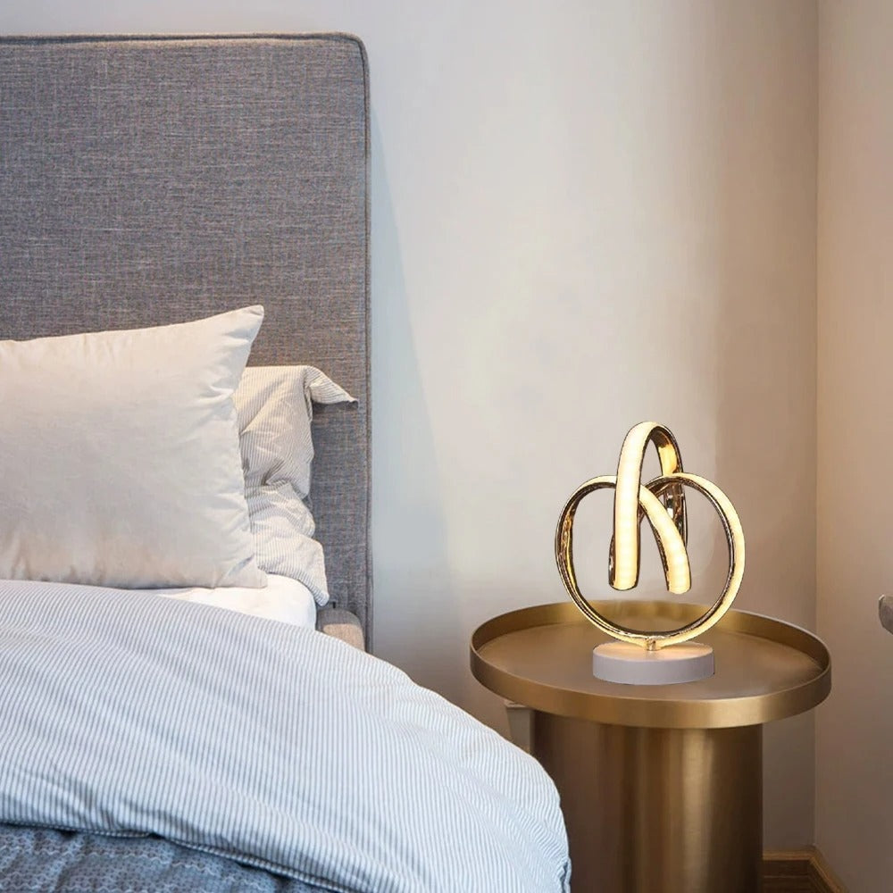 Curved LED Table Lamp for a Sleek Modern Look - CurveTable