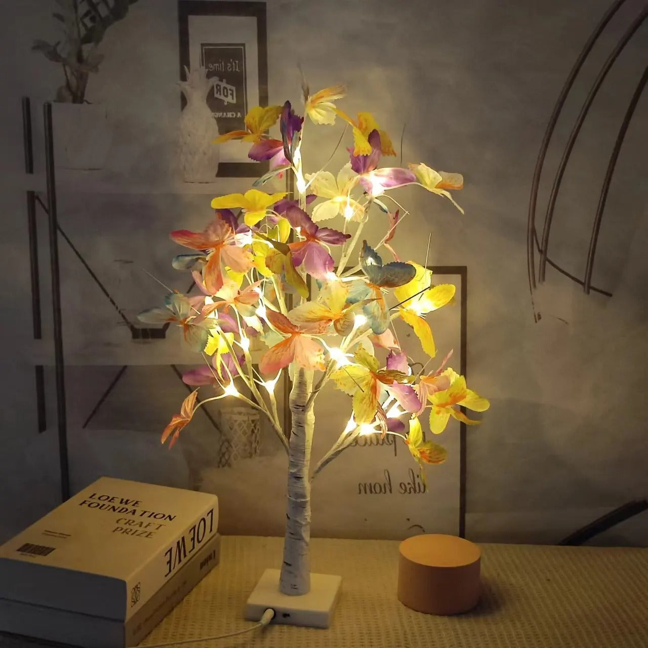 Artificial LED Bonsai Lamp for a Serene Interior - BonsaiTable