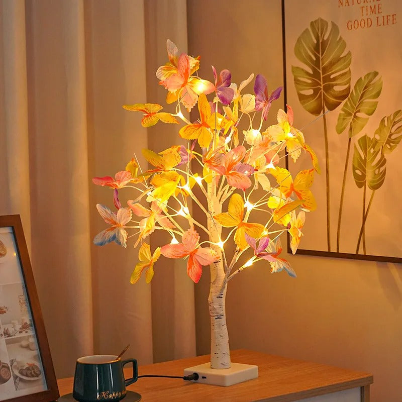 Artificial LED Bonsai Lamp for a Serene Interior - BonsaiTable
