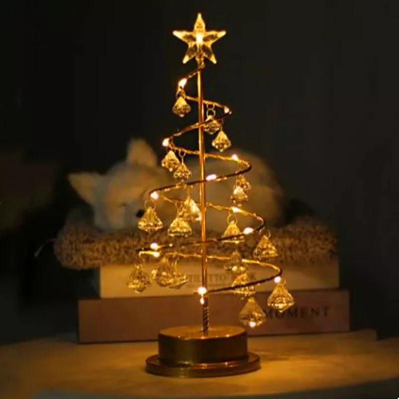 Festive LED Christmas Tree Lamp for a Cozy Holiday Glow - TreeTable
