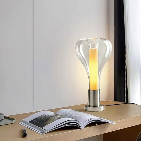 Calming Art-Inspired LED Table Lamp for a Cozy Glow - ArtTable